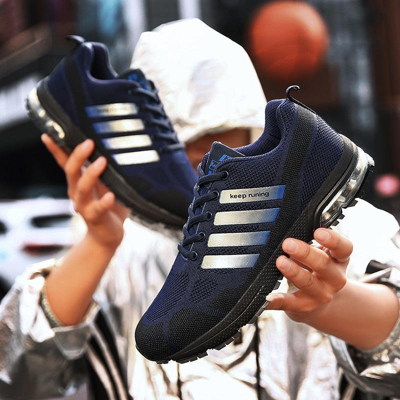 Men's Breathable Cushioned Running Shoes