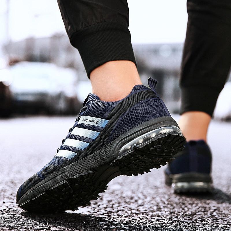 Men's Breathable Cushioned Running Shoes