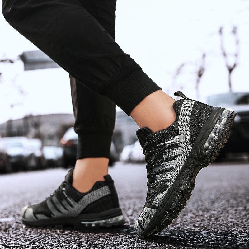 Men's Breathable Cushioned Running Shoes