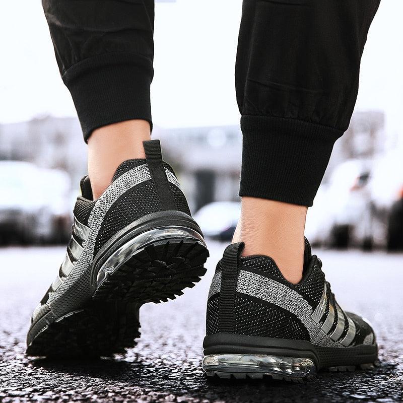 Men's Breathable Cushioned Running Shoes