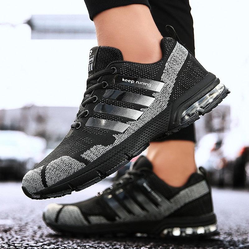 Men's Breathable Cushioned Running Shoes