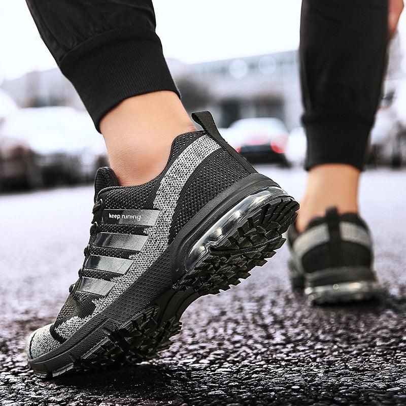 Men's Breathable Cushioned Running Shoes