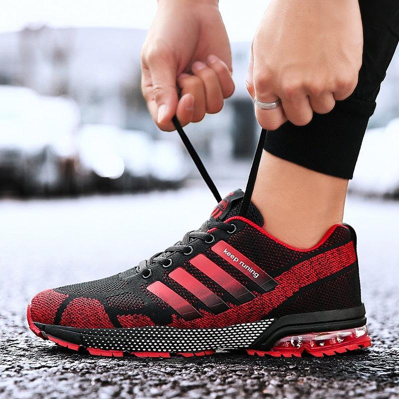 Men's Breathable Cushioned Running Shoes