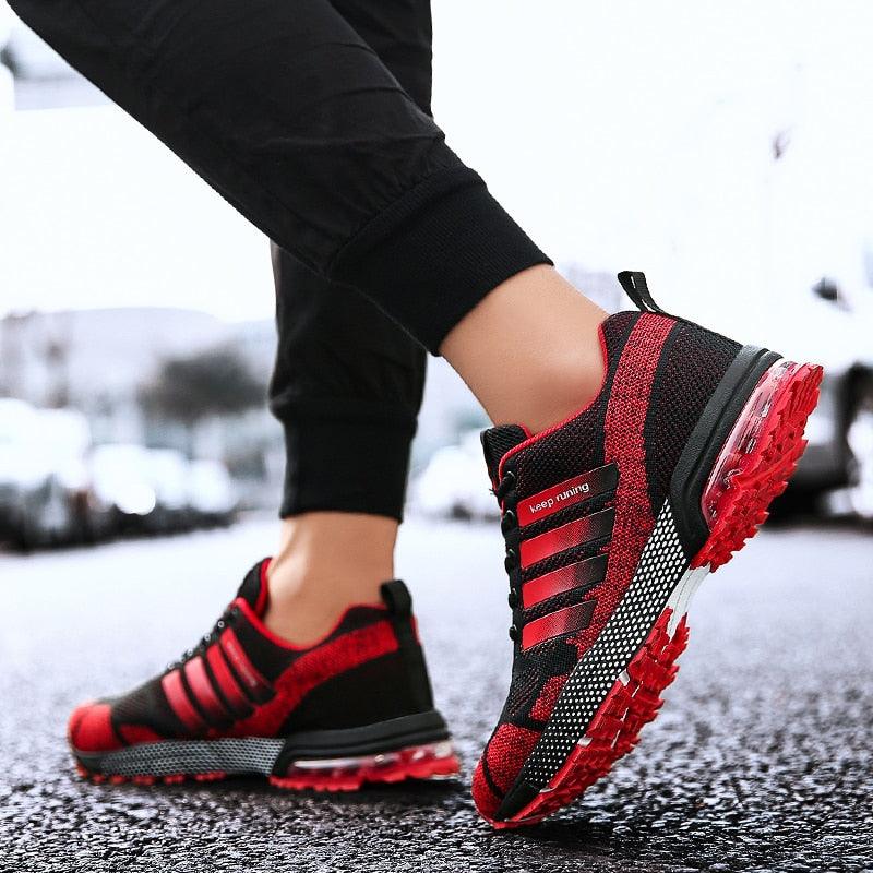 Men's Breathable Cushioned Running Shoes
