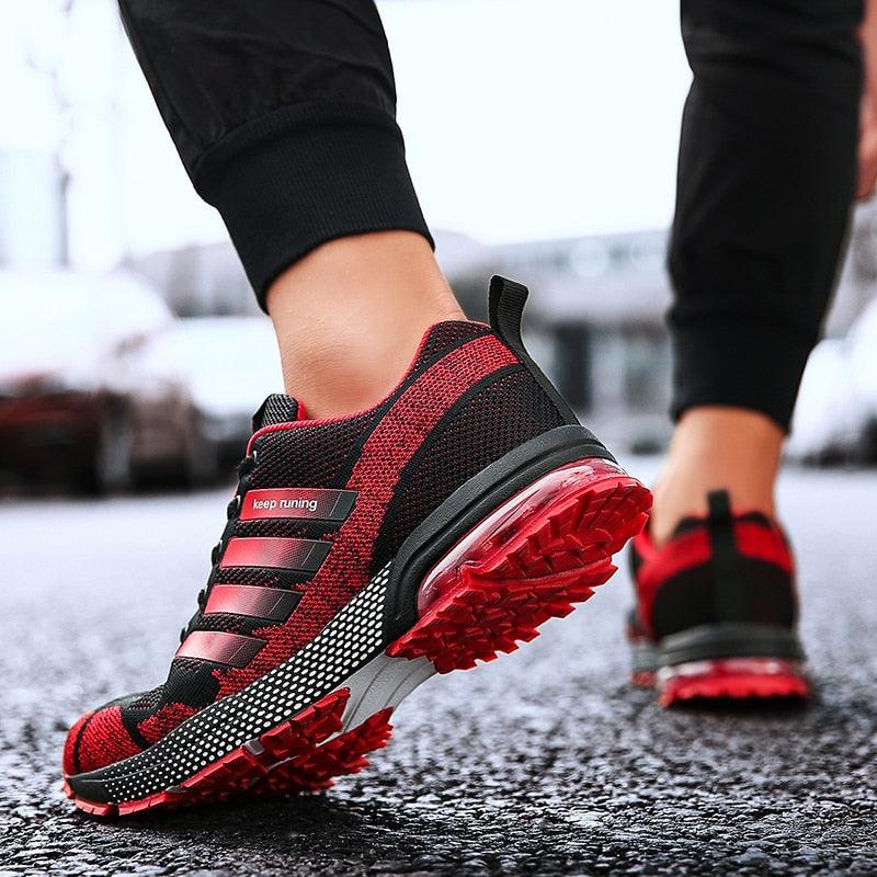 Men's Breathable Cushioned Running Shoes