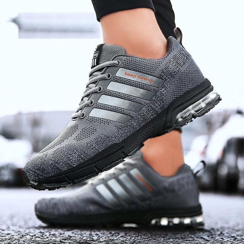 Men's Breathable Cushioned Running Shoes