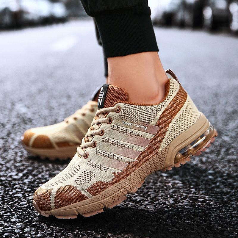 Men's Breathable Cushioned Running Shoes