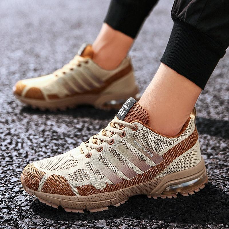 Men's Breathable Cushioned Running Shoes