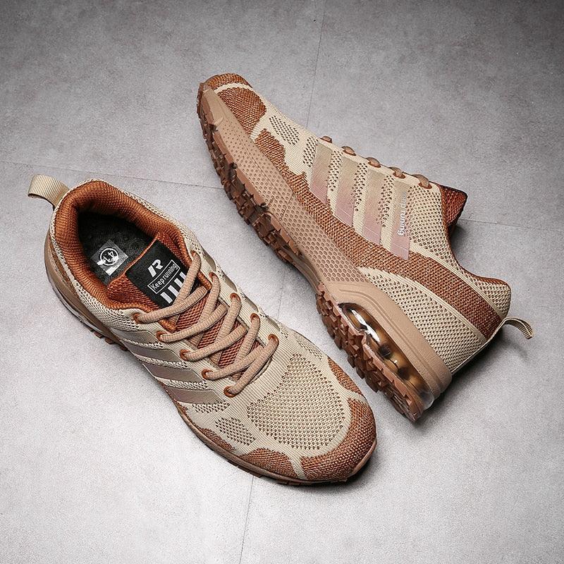 Men's Breathable Cushioned Running Shoes