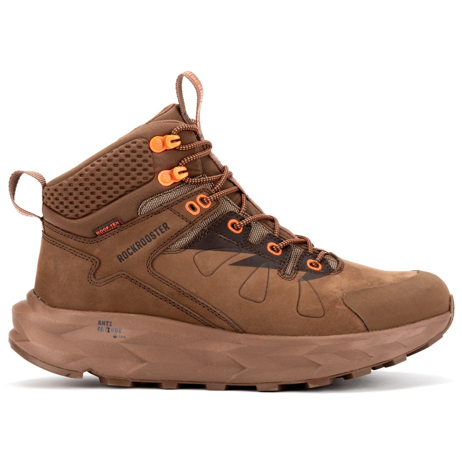 ROCKROOSTER Farmington 6-Inch Waterproof Boots, Brown