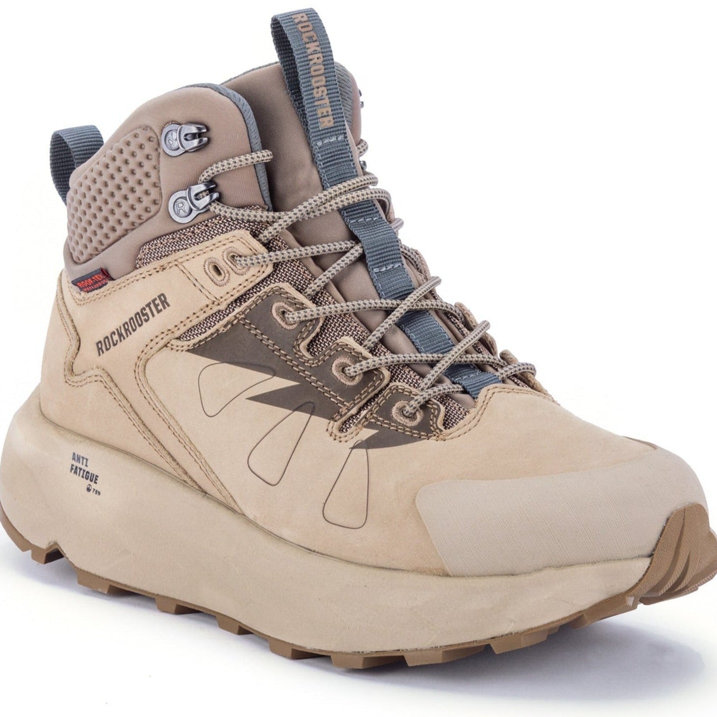 ROCKROOSTER Farmington 6-Inch Waterproof Boots, Sand