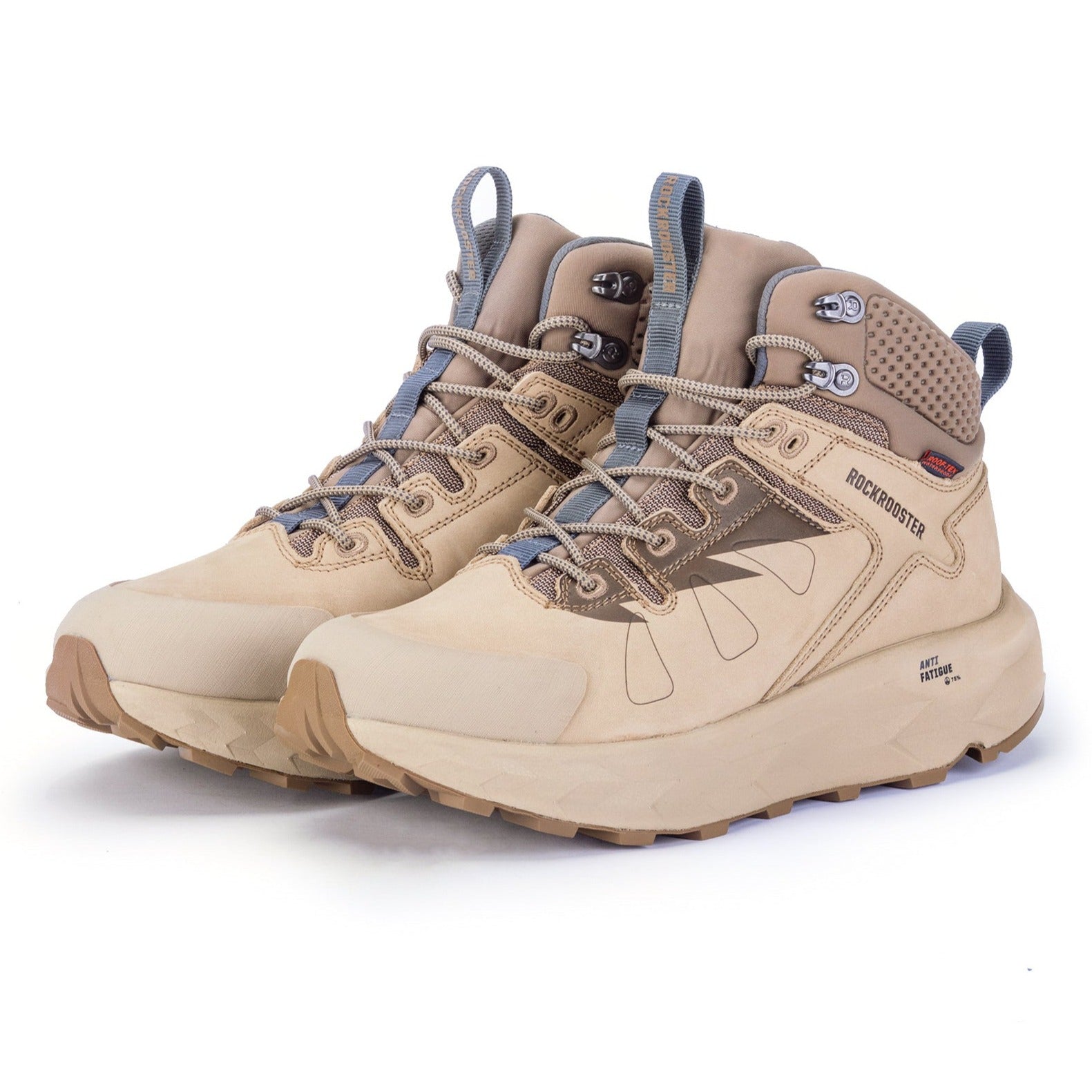 ROCKROOSTER Farmington 6-Inch Waterproof Boots, Sand