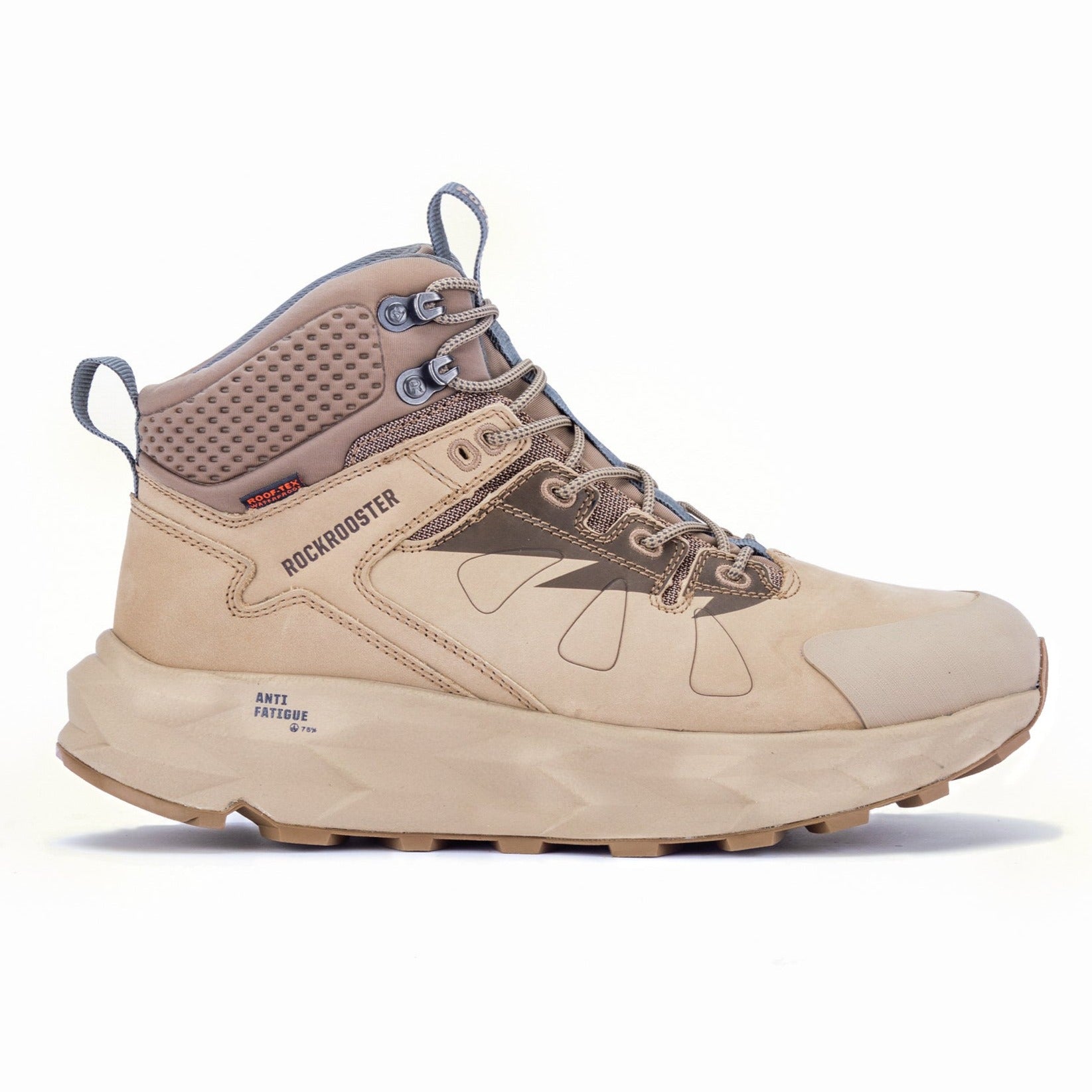 ROCKROOSTER Farmington 6-Inch Waterproof Boots, Sand