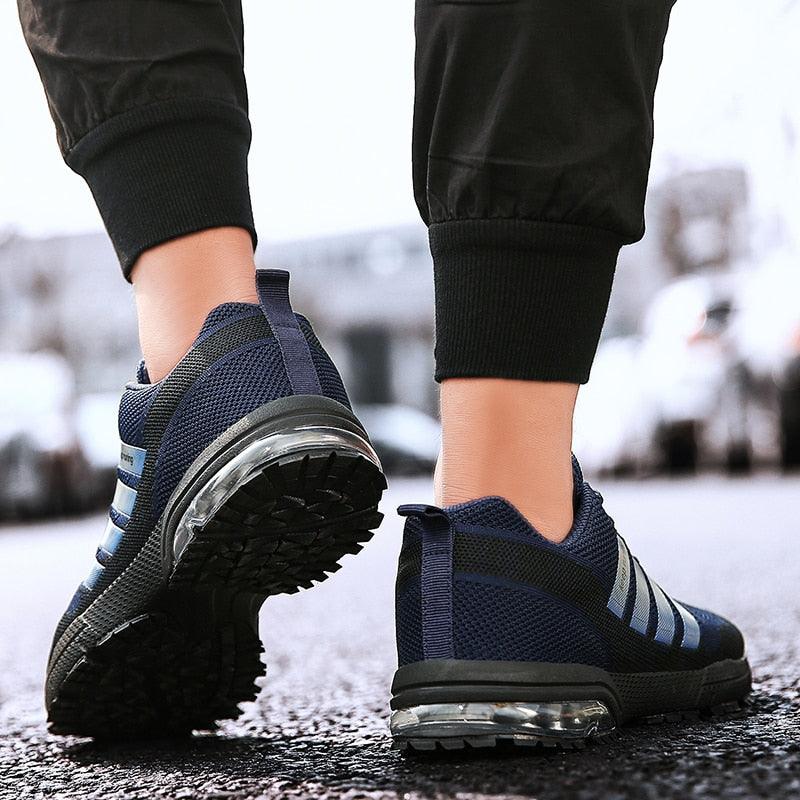 Men's Breathable Cushioned Running Shoes