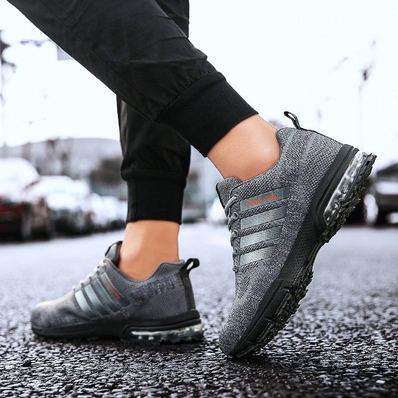 Men's Breathable Cushioned Running Shoes