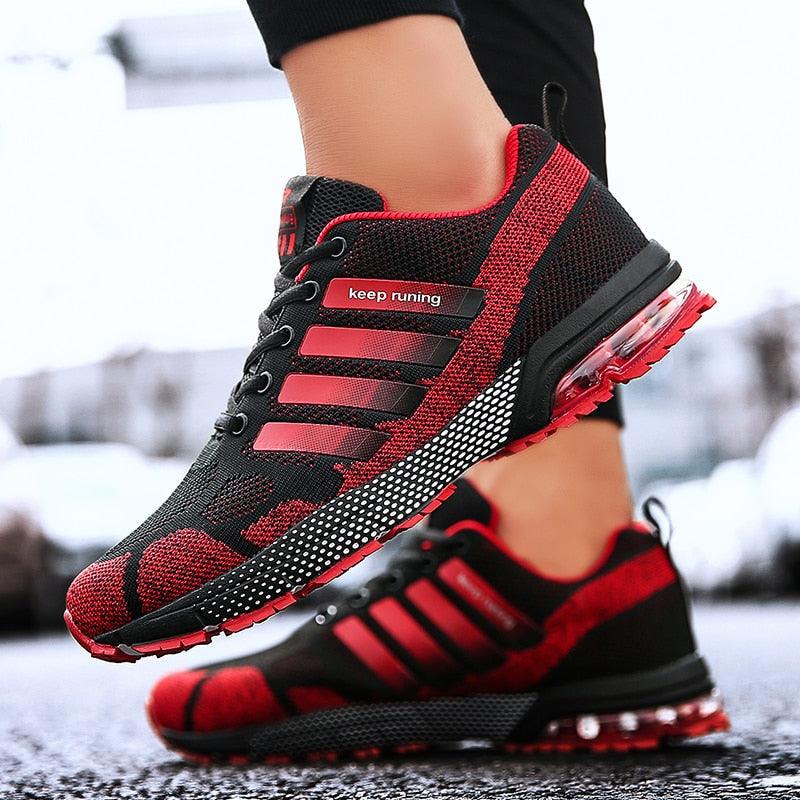 Men's Breathable Cushioned Running Shoes