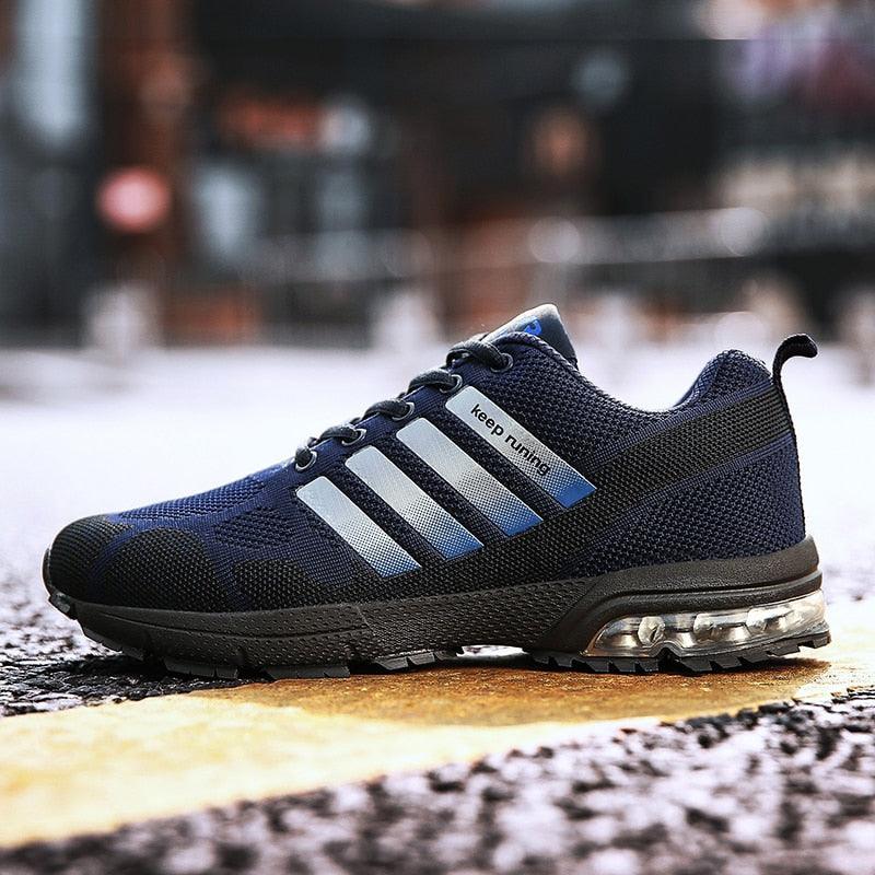Men's Breathable Cushioned Running Shoes