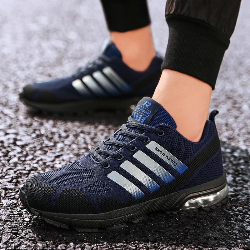 Men's Breathable Cushioned Running Shoes