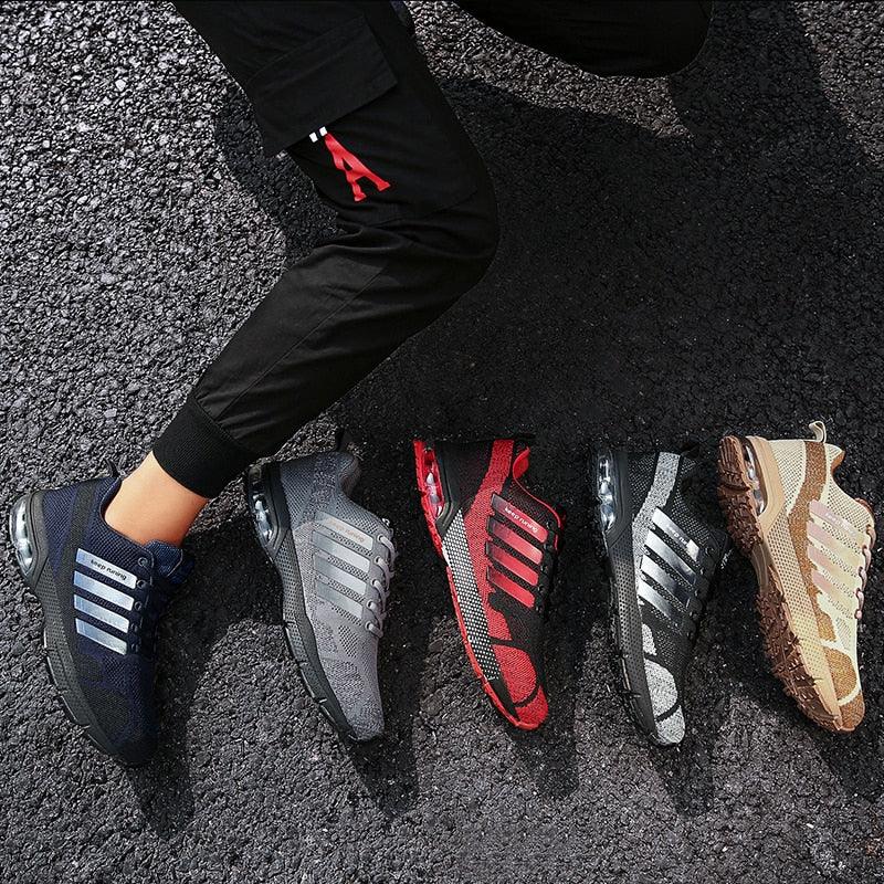 Men's Breathable Cushioned Running Shoes