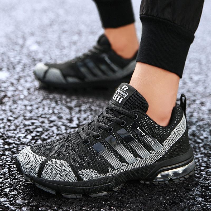 Men's Breathable Cushioned Running Shoes