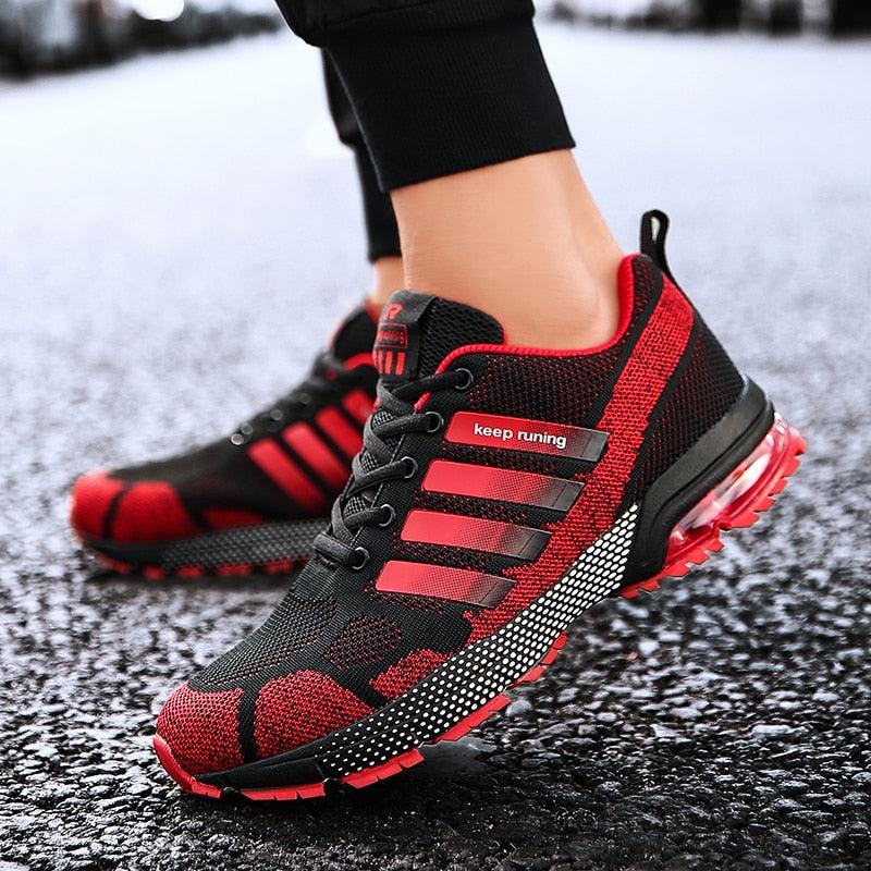 Men's Breathable Cushioned Running Shoes