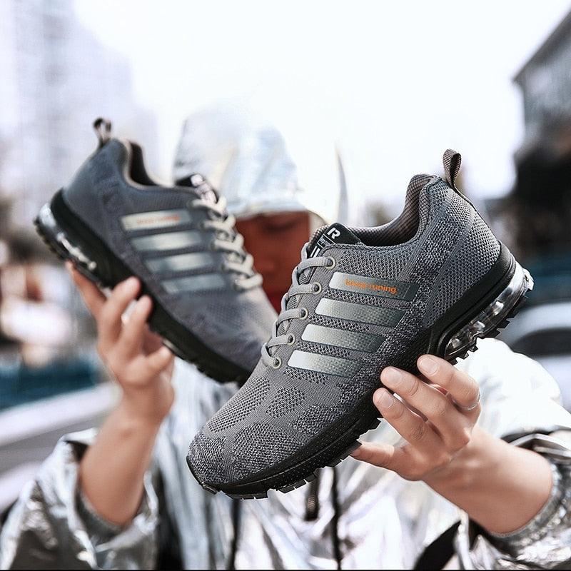 Men's Breathable Cushioned Running Shoes