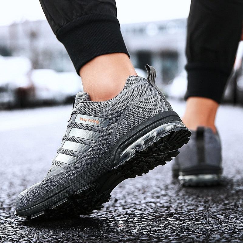 Men's Breathable Cushioned Running Shoes