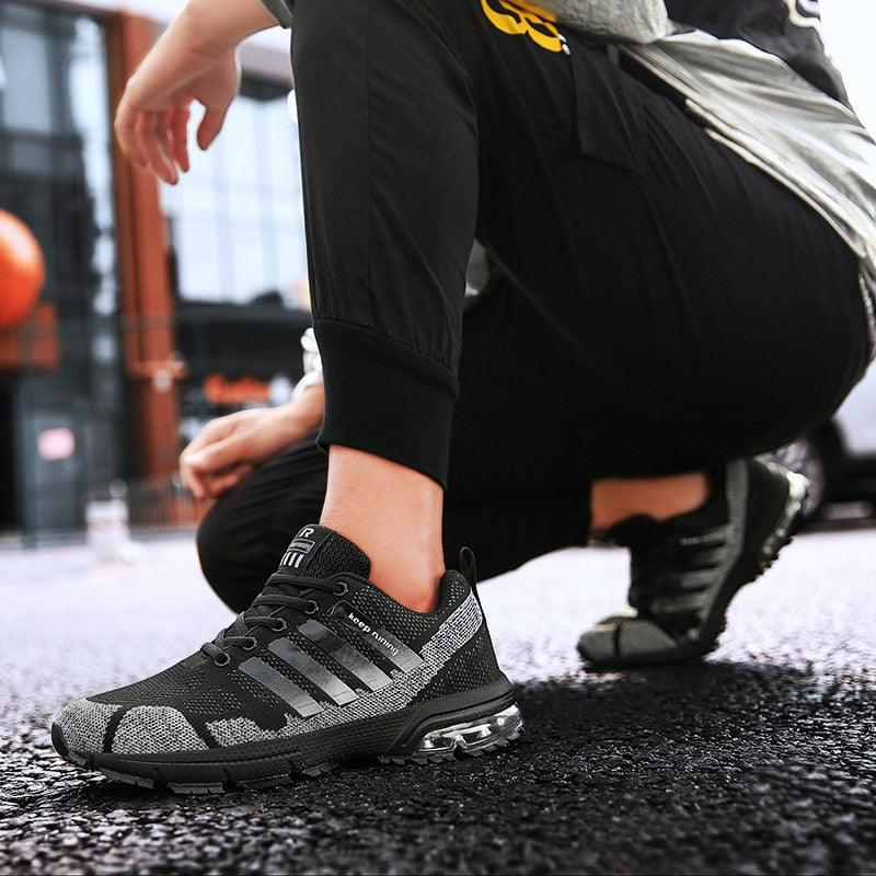 Men's Breathable Cushioned Running Shoes